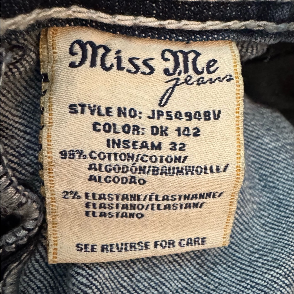 Miss Me Women's Boot Cut Jeans Size 29 - Picture 7 of 7